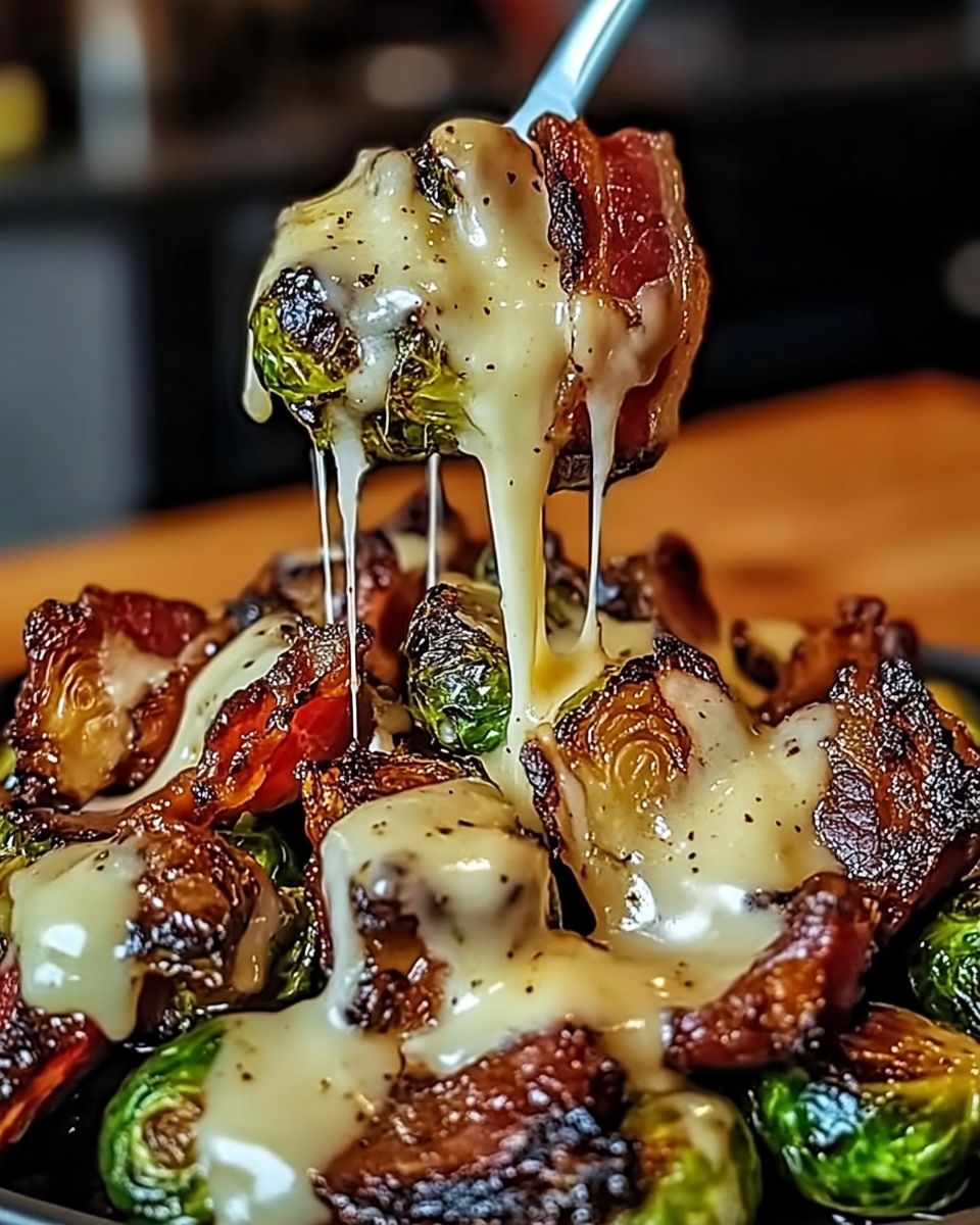 Honey Glazed Brussels Sprouts Bacon
