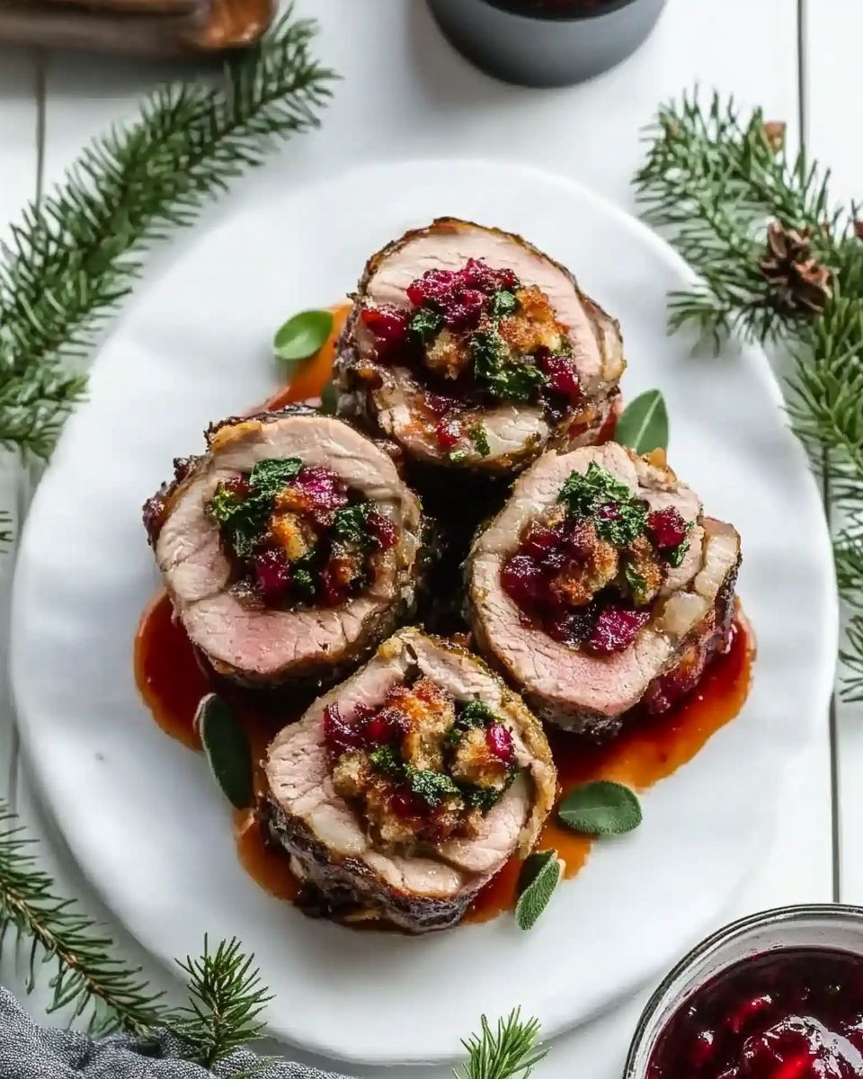 Stuffed Pork Tenderloin