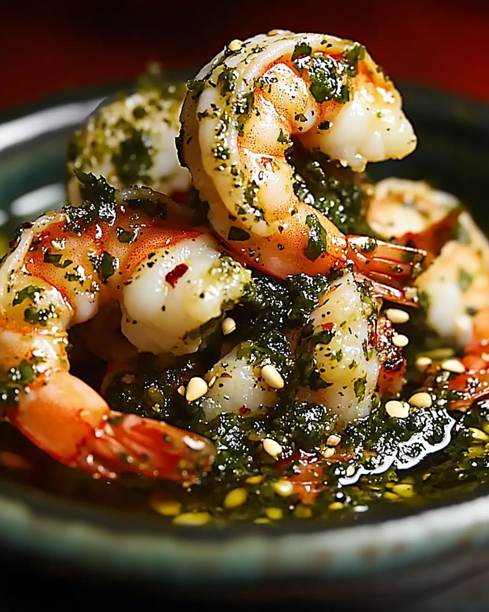 Shrimp Chimichurri Sauce