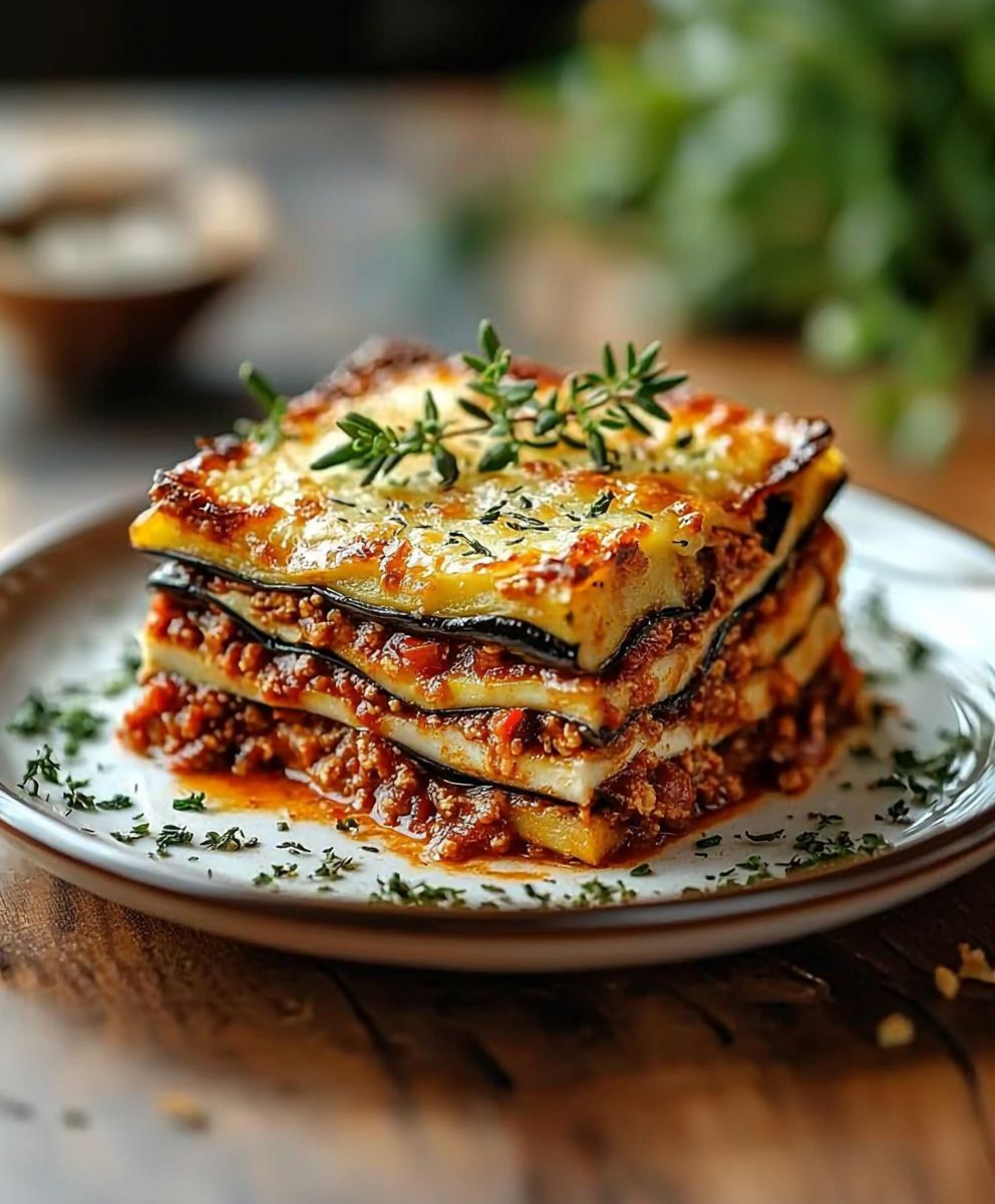 Greek Eggplant Moussaka