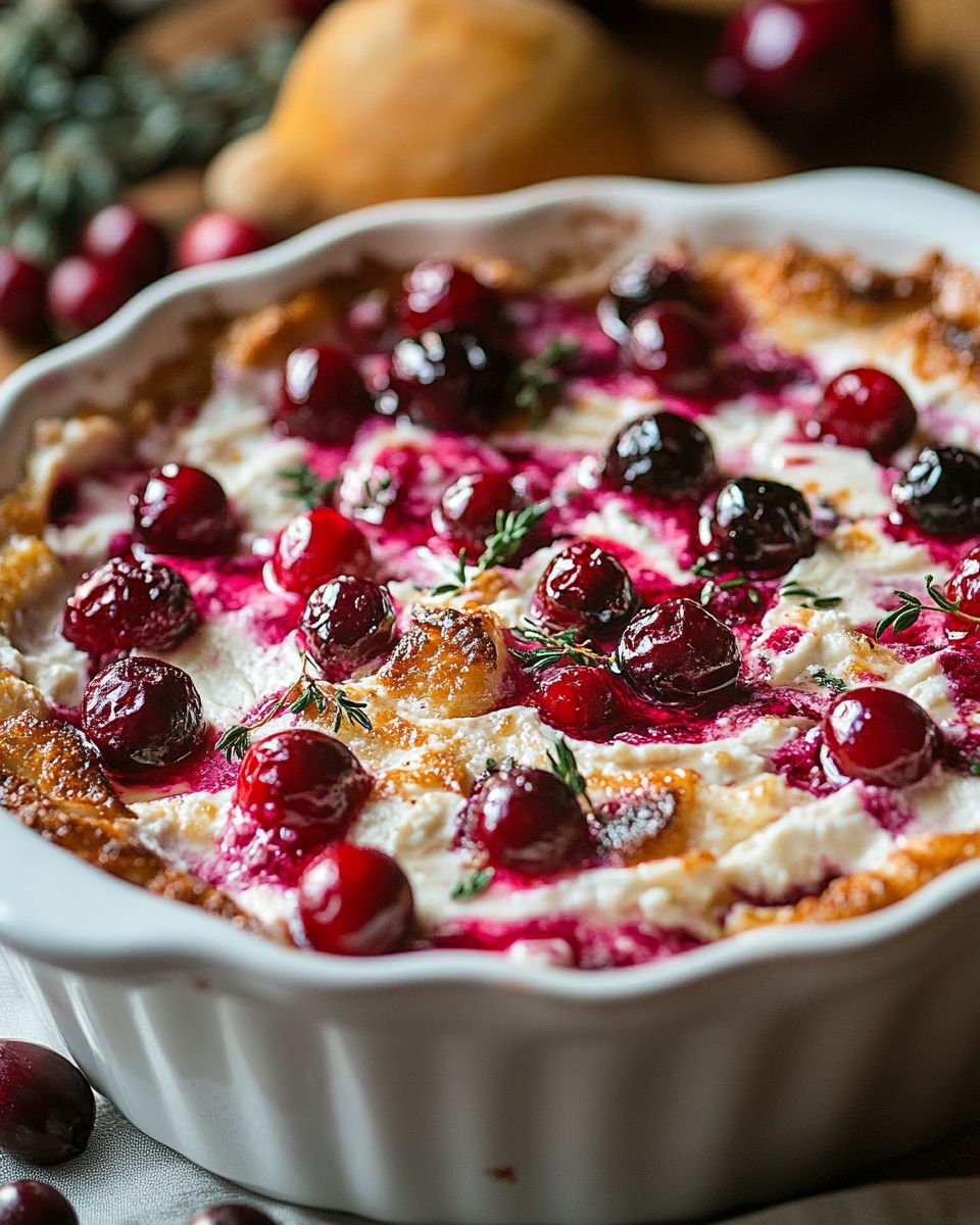Baked Cranberry Cream Cheese Dip
