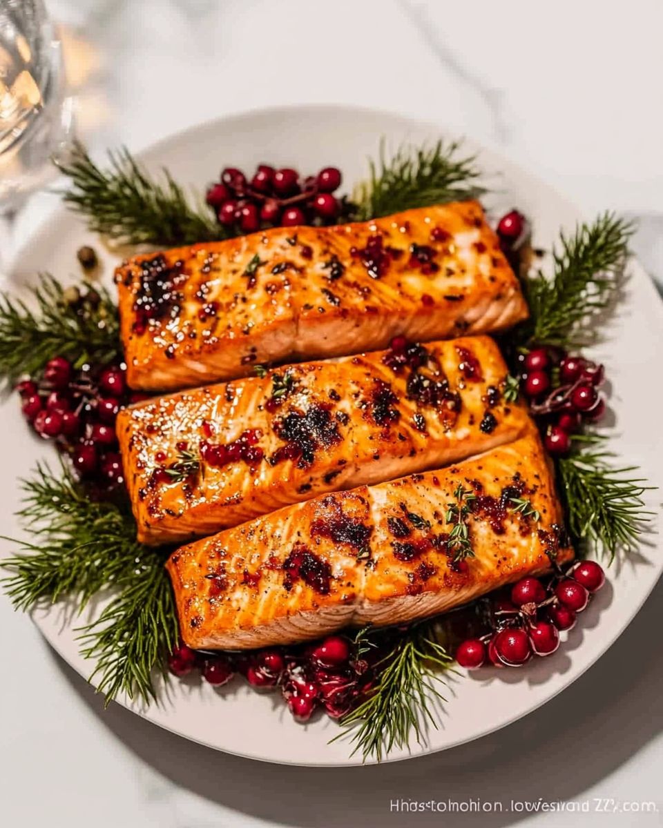 Christmas Salmon Dish