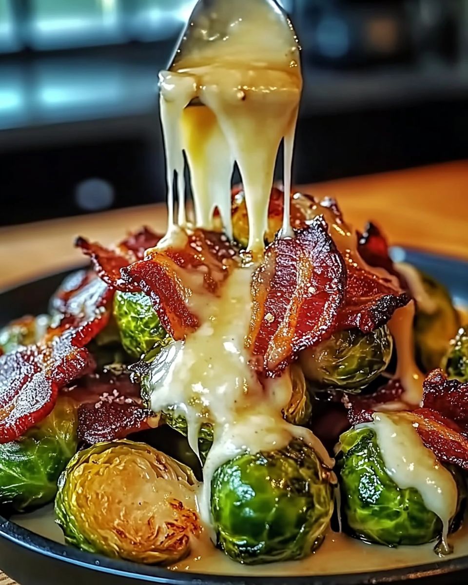 Honey Glazed Brussels Sprouts Bacon