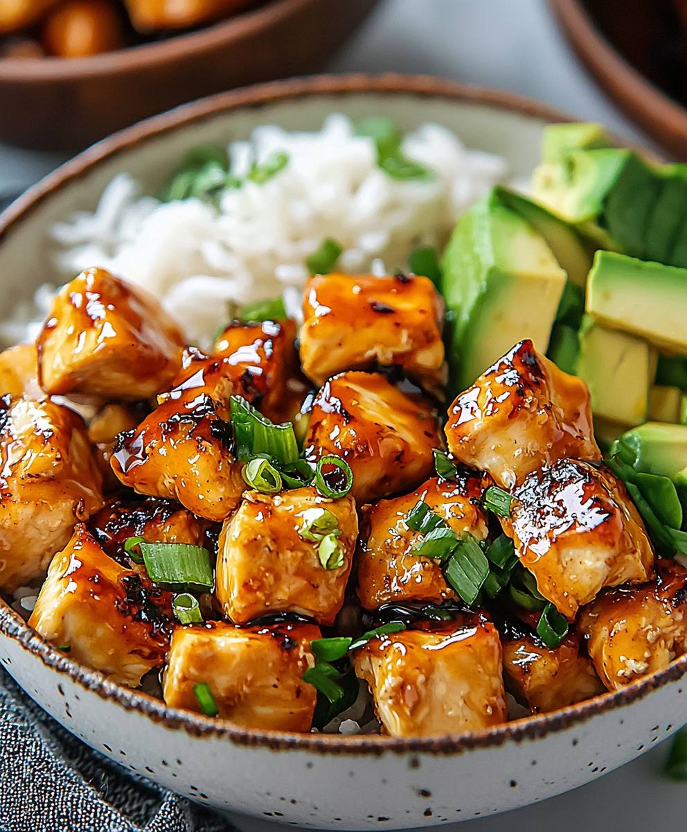 Hot Honey Chicken Bowls