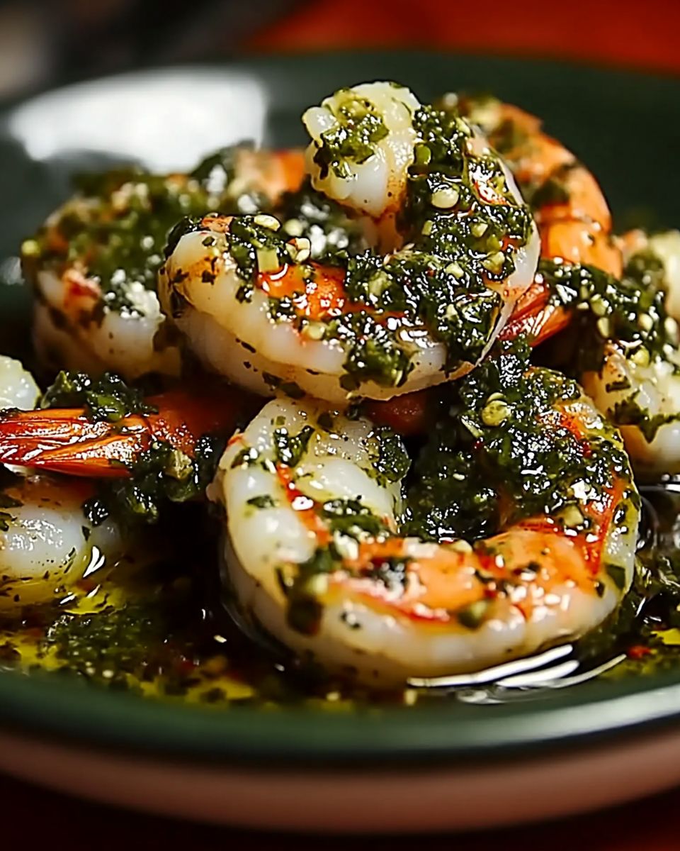 Shrimp Chimichurri Sauce