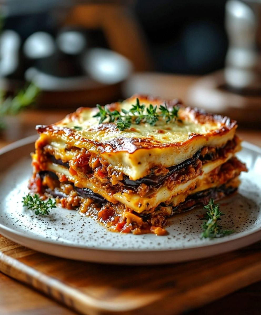 Greek Eggplant Moussaka