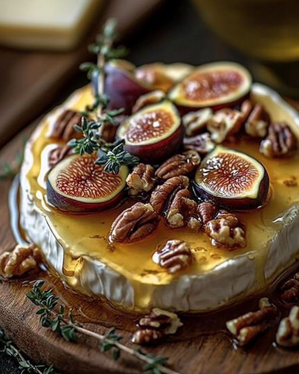 Baked Brie with Figs